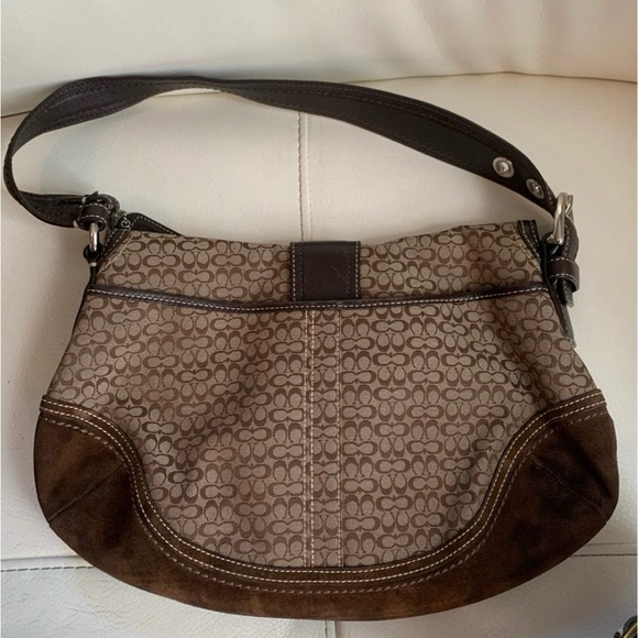 Coach Soho Signature Hobo Bag Jacquard F10926 - Picture 5 of 5